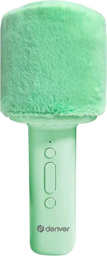 Denver KMS-30 Microphone with BT Speaker for Karaoke Green