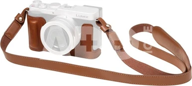 SmallRig 6275 Leather Half Case Kit for Panasonic LUMIX L10 Brown