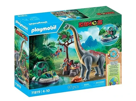 Playmobil - Brachiosaurus with Hovercraft (71819)