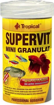 Tropical SUPERVIT mini GRANULIŲ Skardinė 250ml