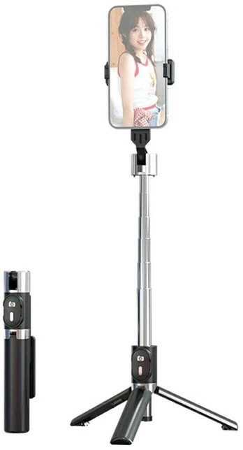 Selfie Stick USAMS ZB324 Mini Wireless juoda
