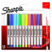 Sharpie - Permanent Markers - Ultra Fine Point (2065408) kaina