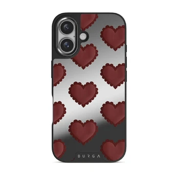 Loveholic - iPhone 16 Case, Elite Mirror (MagSafe) / Gunmetal