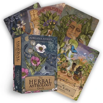 Herbal Astrology Oracle kortos