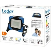 LED statybinis prožektorius "Ledar" 6500 K 120° juodos spalvos 50 W