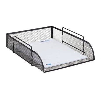 Rašymo priemonių organizatorius 8,5x26x33,5 cm., juodos spalvos