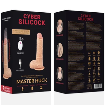 Dildo CYBER SILICOCK REALISTIC MASTER HUCK