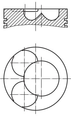 Stūmoklis MAHLE 028 06 00