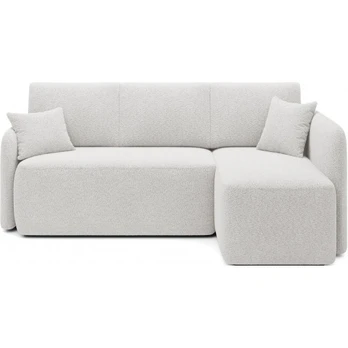 Kampinė sofa Hadson, Balta