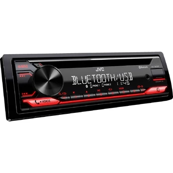 JVC, KD-T822BT CD/USB MP3/WMA automagnetola su AUX įėjimu