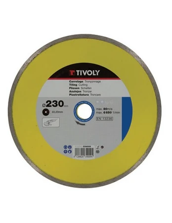 Deimantinis diskas Tivoly continuous 125x22,2mm