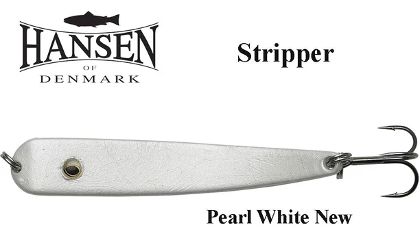 Hansen Stripper blizgė Pearl White New 22 g