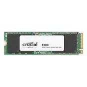 Kietasis diskas SDD Crucial SSD||E100|480GB|M.2|PCIe Gen4|NVMe|3D NAND|Write speed 2500 MBytes/sec|Read speed 4500 MBytes/sec|CT480E100SSD8