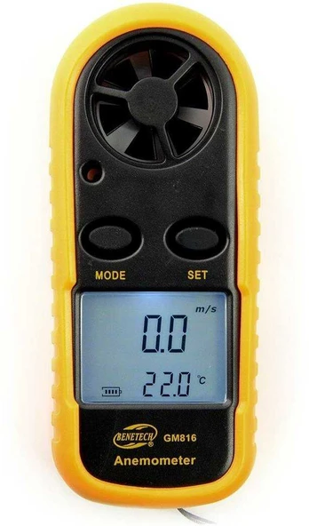 Anemometras Benetech GM816 6-arm rotor