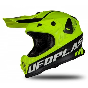 Vaikiškas krosinis šalmas UFO NEON