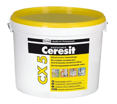 Greitai kietėjantis remontinis mišinys CERESIT CX5, 5 kg