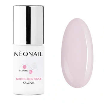 NEONAIL_Modeling Base Calcium baza hybrydowa Basic Pink 7,2ml