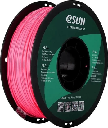 eSun Filament PLA+ rožinė