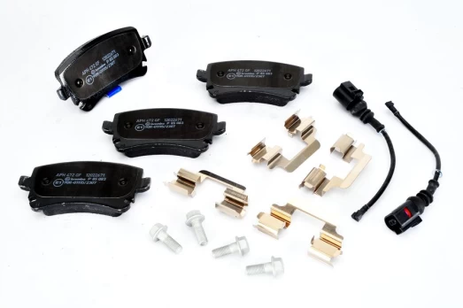 Stabdžių trinkelių rinkinys, diskinis stabdys BREMBO P85083