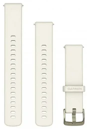 Garmin watch strap Quick Release 18mm Silicone, bone kaina