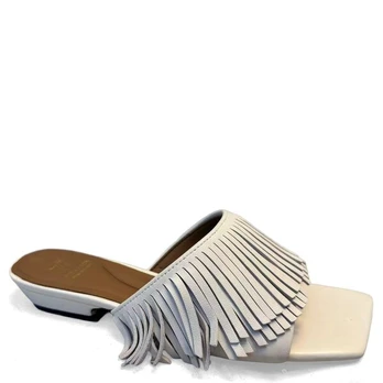 SERGIO MORETTI Šlepetės moterims, Balta, Slippers