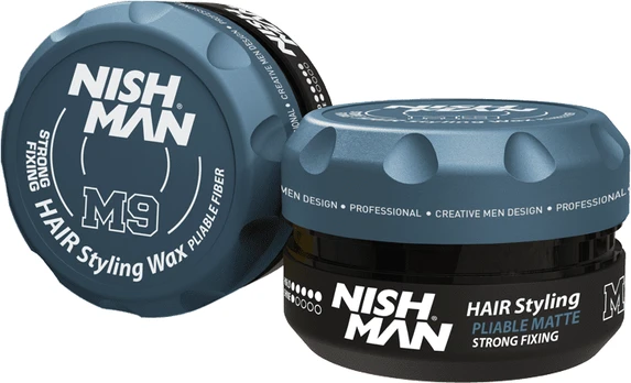 Nishman plaukų matinis formavimo vaškas M9, 100 ml