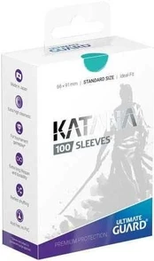Ultimate Guard Katana Sleeves Standartinis dydis (100) - Turquoise