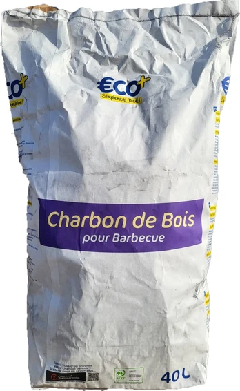 Medžio anglis Eco, 60 l