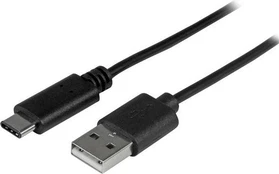 Kabelis StarTech, USB Type-C/USB A, 1 m, juoda kaina
