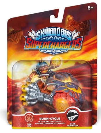 Skylanders Supercharges Vhicle Burn Cycle PC