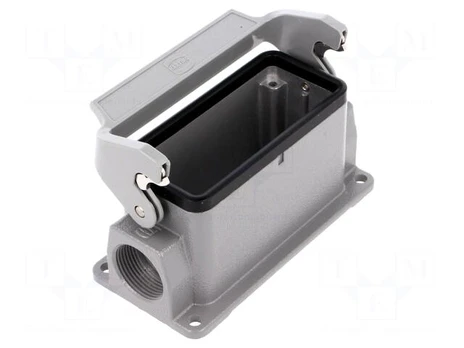 Enclosure: for rectangular connectors | Han | size 16B | with latch