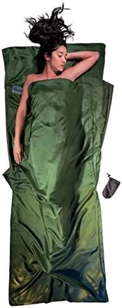 Cocoon Leicht-Reiseschlafsack, Rechteck, 220 x 90 cm, 100 % SEIDE, sunset