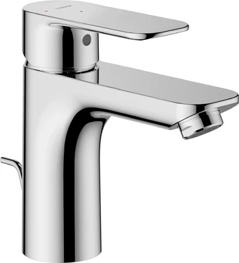 Hansa Basic – praustuvo maišytuvas su išleidimo komplektu, chromas 5550220300006