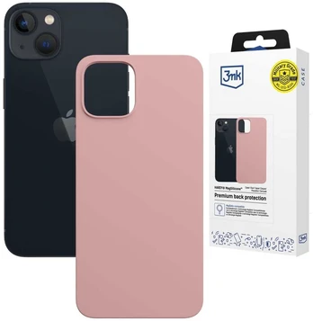 Dėklas 3MK Hardy MagSilicone do Apple iPhone 15 rožinė