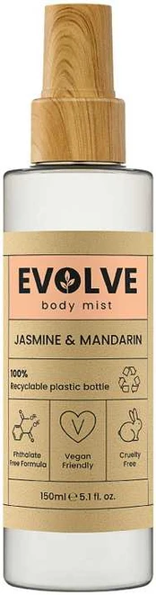 EVOLVE Jasmin & Mandarin Perfumed Body Mist 150 ml