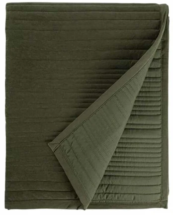 Lovatiesė Homla Basic Ramona, žalia sp., 200 cm x 220 cm