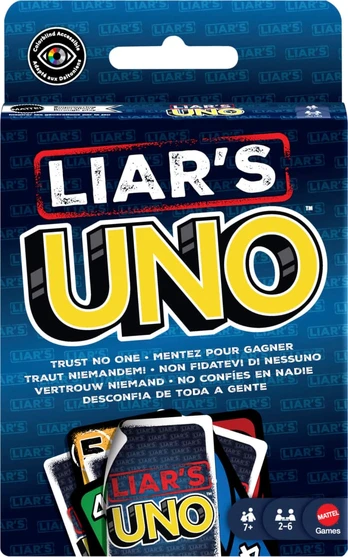 Mattel UNO kortos LIAR'S