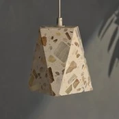 OSRAM pakabinama lempa Decor Gleam Box, Terrazzo, smėlio spalvos, E27