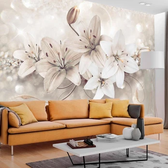 Artgeist Fototapetas - Diamond Lilies