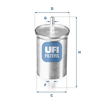 Kuro filtras UFI 31.923.00