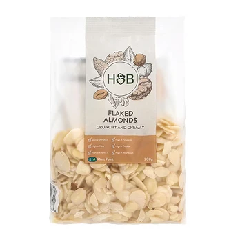 HOLLAND & BARRETT migdolų drožlės, 200 g