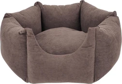 Nordic Paws - Dogbed ComfyHex - Brown - Medium 65 x 65 x 25,5 cm kaina
