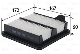 Oro filtras VALEO 585460 kaina