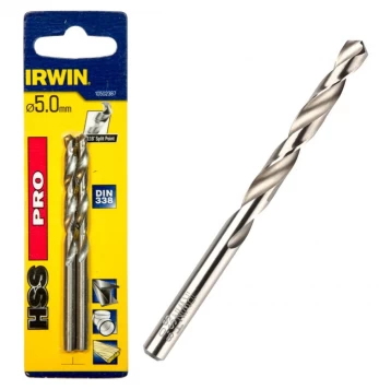 Grąžtas metalui HSS PRO 5,0 mm, 2 vnt.