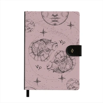 Capricorn - Notebook, A5 (14.8 x 21cm) / Lined / Pink