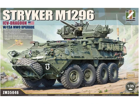 Zimi M1296 Stryker Dragoon 1/35 plastikinis surenkamas modelis