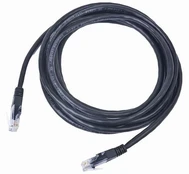 GEMBIRD CAT5e UTP Patch cord black 2m | PP12-2M/BK kaina