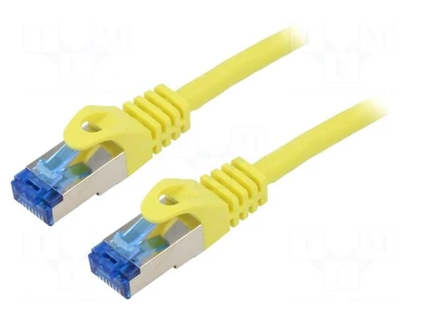 LANBERG patchcord cat.6A FTP LSZH CCA 10 | PCF6A-10CC-1000-Y