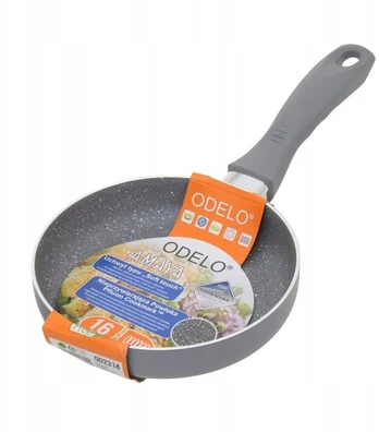 Keptuvė Odelo PATELNIA OD 2314 AMAYA 16 CM MARMURKOWA