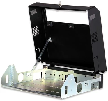 Serverių spinta Digitus SoHo Slim Line DN-19 04U-PB, 52.5 cm x 47.5 cm x 15.6 cm